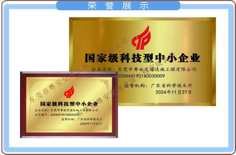 國家級科技型中小企業(yè)